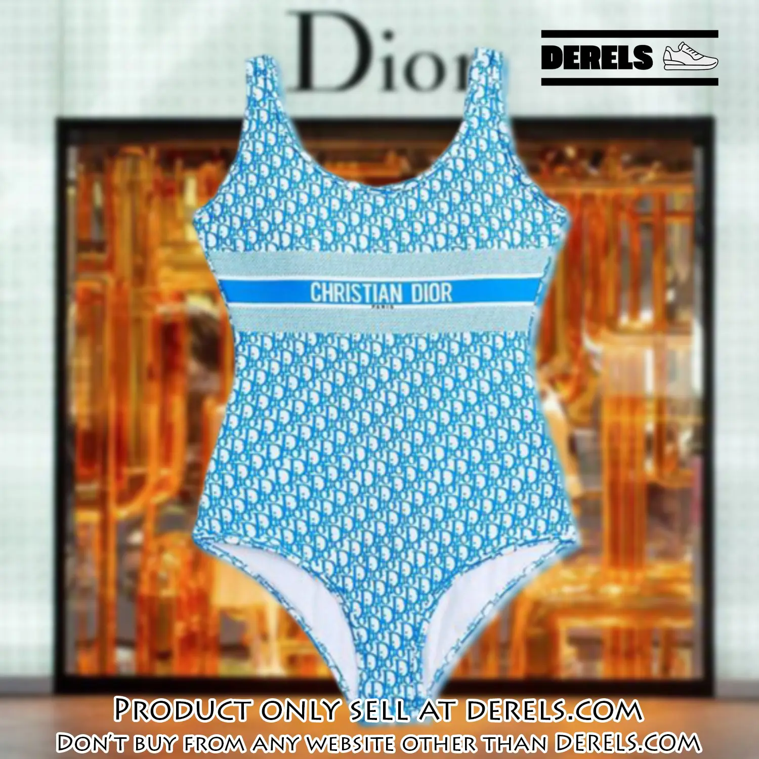 Christian dior swimwear beachwear one piece swimsuit osw1047 dr3416195